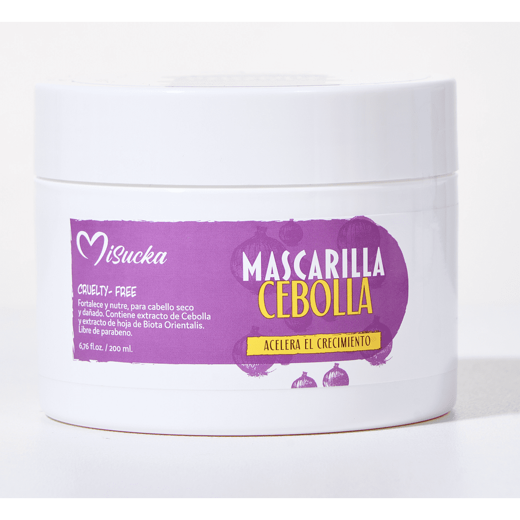 image (9) Mascarilla Cebolla Acelera Crecimiento 200ml - Misucka - Imagen 1