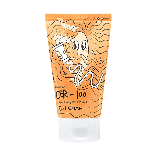CER-100 Collagen Coating Hair A+ Muscle Curl Cream 120mL - Elizavecca