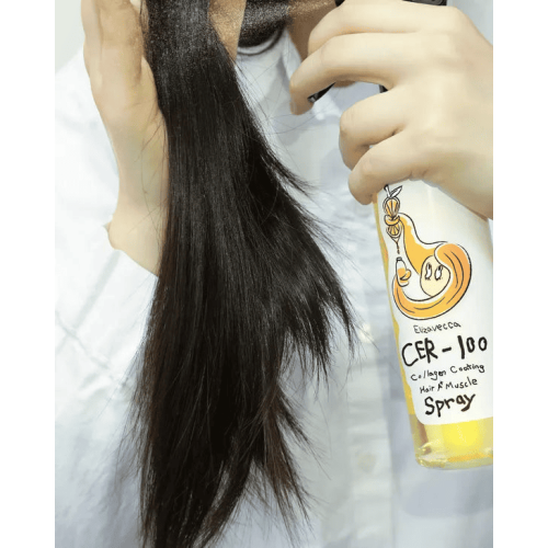 CER-100 Collagen Coating Hair A+ Muscle Spray 250mL - Elizavecca - Imagen 5