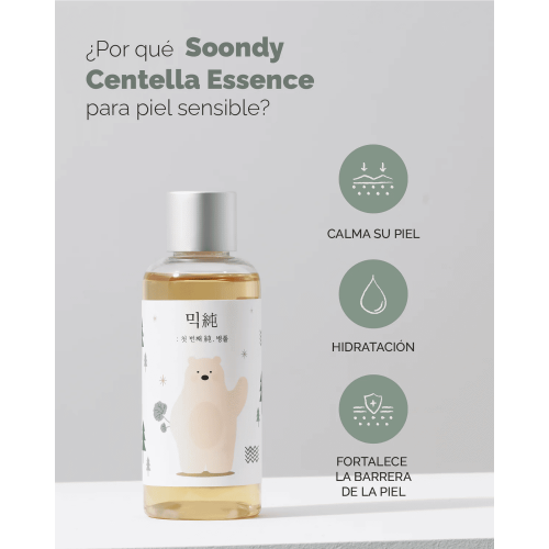 Soondy Centella Asiatica Essence 100ml - Mixsoon - Imagen 4