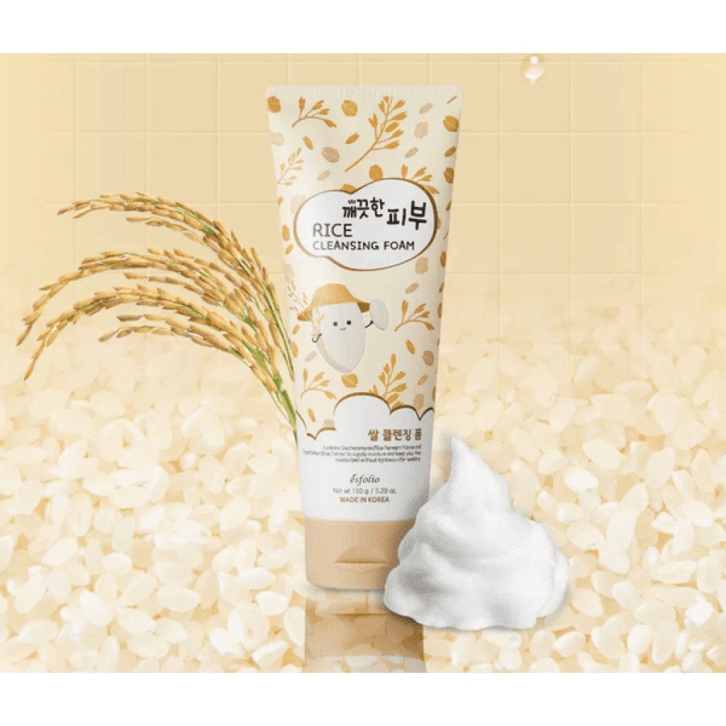 Rice Cleansing Foam Pure Skin 150mL – Esfolio