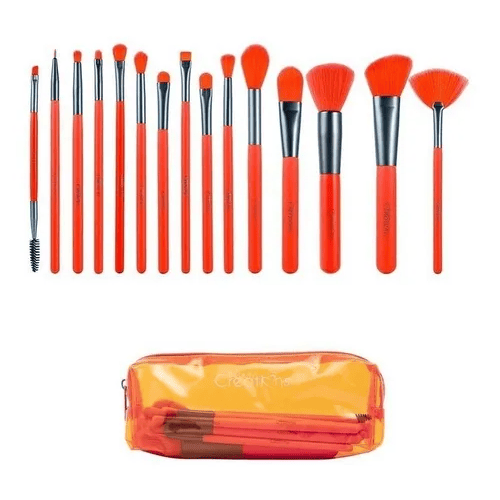 Set 15 Brochas Dare To Be Bright Orange - Beauty Creations