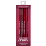 Wooden Lip Pencil 6 Piece Set “Wine” – Beauty Creations