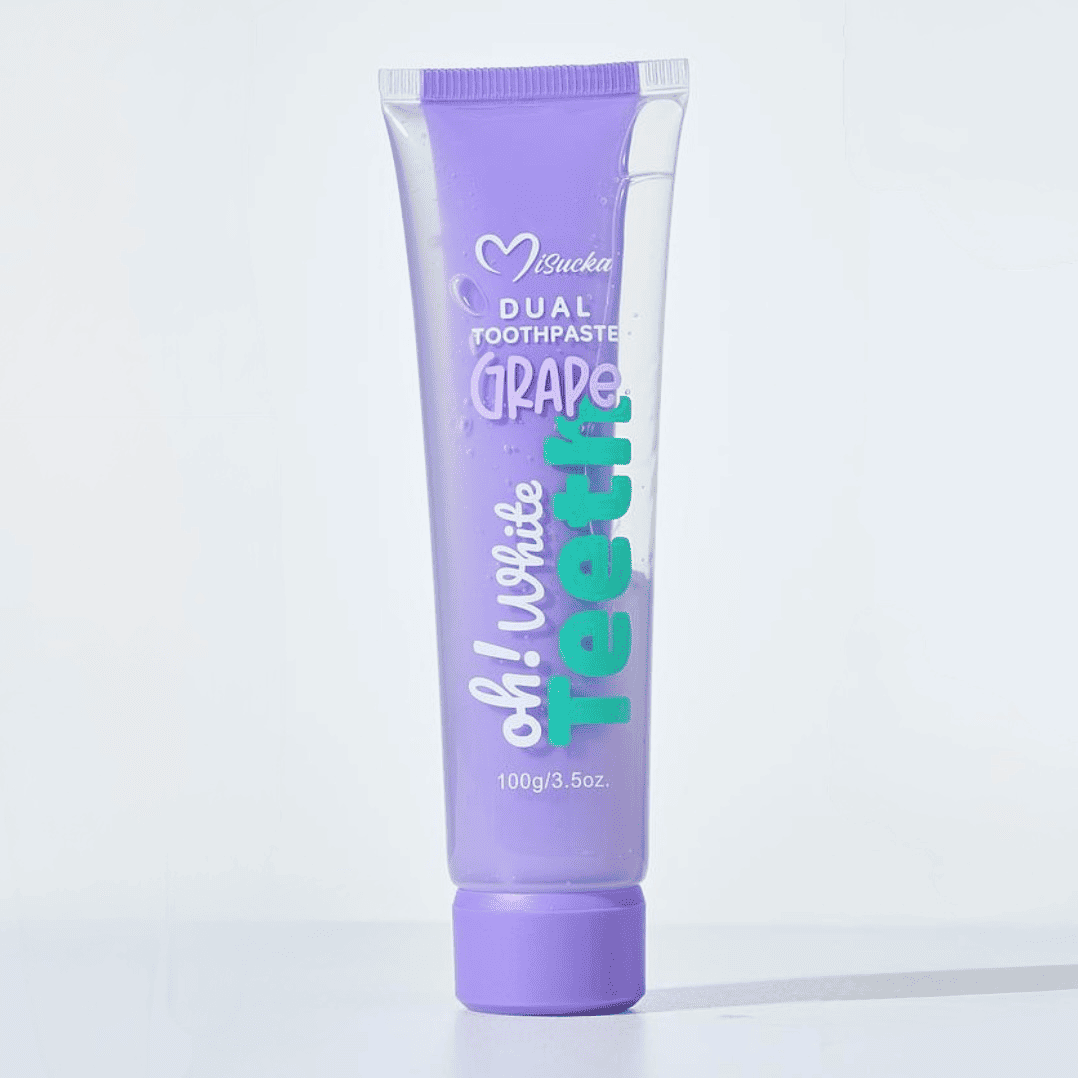 Dual Toothpaste Oh White Teeth Grape 100g – Misucka Dual Toothpaste Oh White Teeth Grape 100g – Misucka