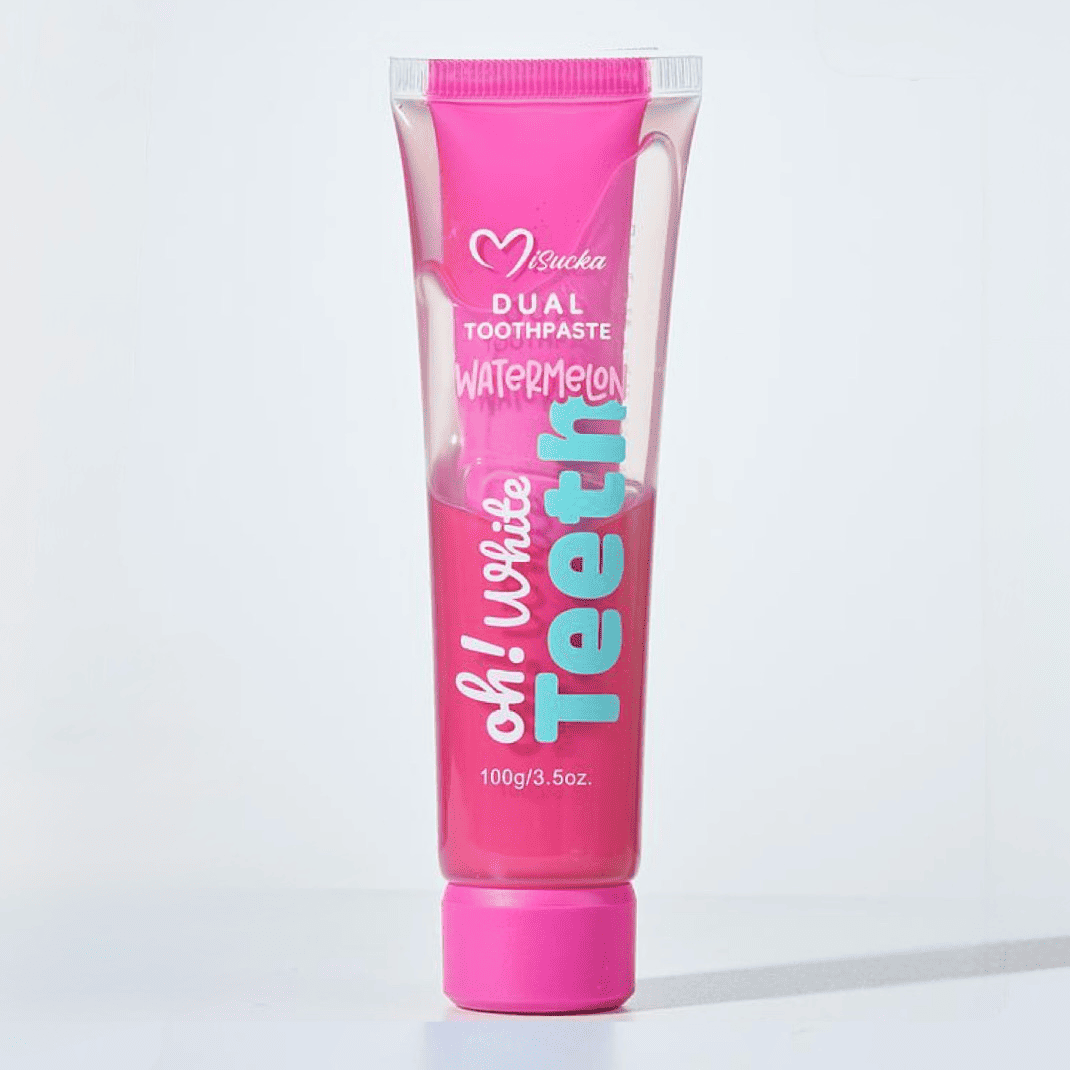 Dual Toothpaste Oh White Teeth Watermelon 100g – Misucka Dual Toothpaste Oh White Teeth Watermelon 100g – Misucka