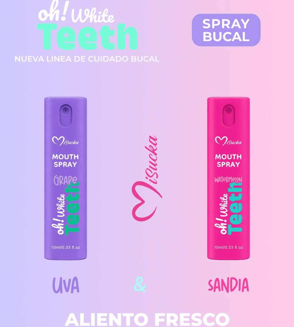 Mouth Spray Oh White Teeth Watermelon 10ml – Misucka