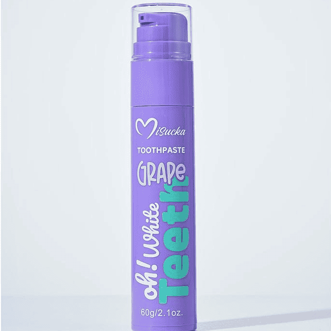 Pasta Dental Oh White Teeth Grape 60g – Misucka (2) Pasta Dental Oh White Teeth Grape 60g – Misucka