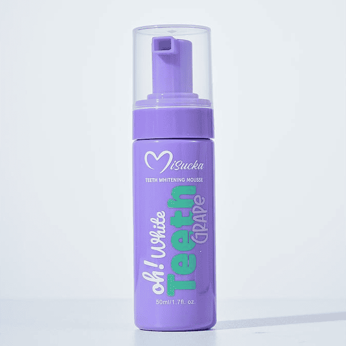 Teeth Whitening Mousse Oh White Teeth Grape 50ml – Misucka