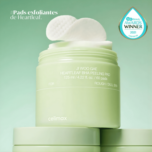 Ji Woo Gae Heartleaf BHA Peeling 60 Pads - Celimax