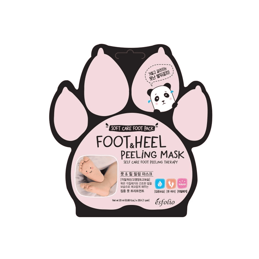 Foot & Heel Peeling Mask – Esfolio (2) Foot & Heel Peeling Mask – Esfolio