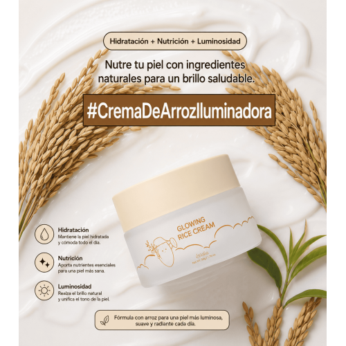 Glowing Rice Cream 80g – Esfolio