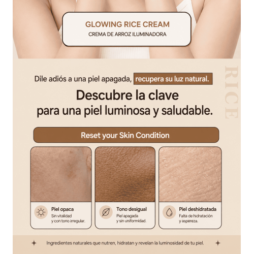 Glowing Rice Cream 80g – Esfolio