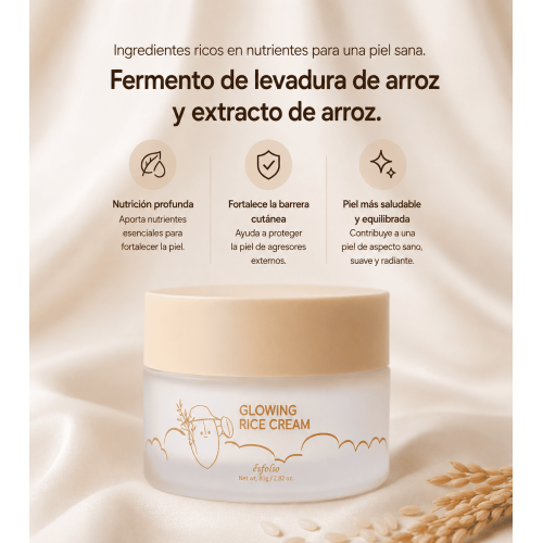 Glowing Rice Cream 80g – Esfolio