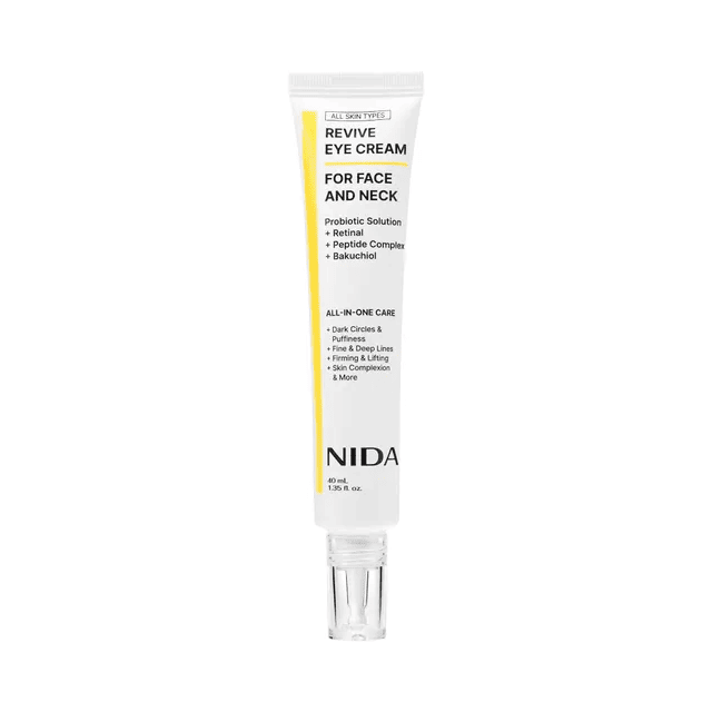 Revive Eye Cream For Face And Neck 40ml - NIDA (5) Revive Eye Cream For Face And Neck 40ml - NIDARevive Eye Cream For Face And Neck 40ml - NIDA